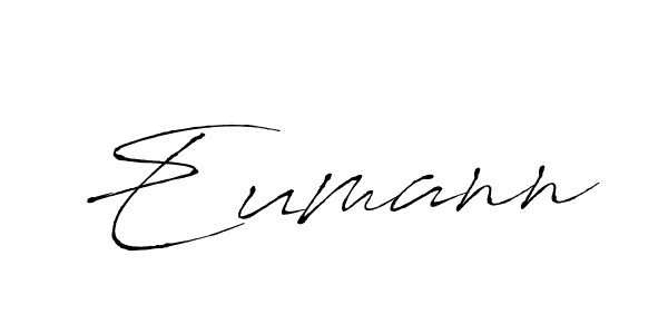 Eumann stylish signature style. Best Handwritten Sign (Antro_Vectra) for my name. Handwritten Signature Collection Ideas for my name Eumann. Eumann signature style 6 images and pictures png