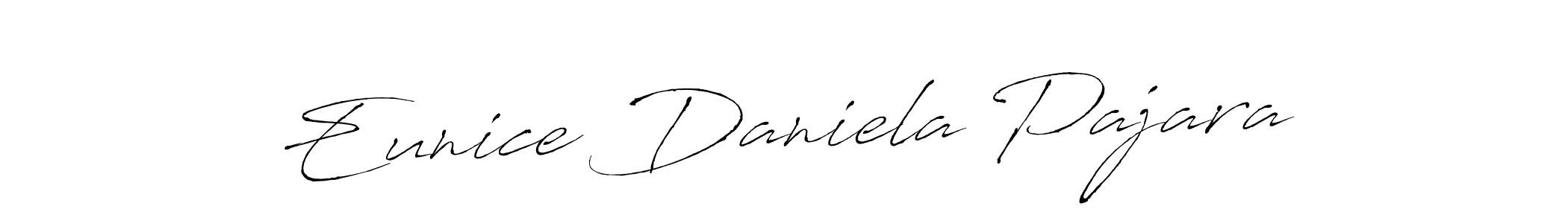 Make a beautiful signature design for name Eunice Daniela Pajara. With this signature (Antro_Vectra) style, you can create a handwritten signature for free. Eunice Daniela Pajara signature style 6 images and pictures png