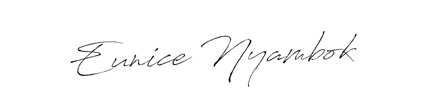 How to Draw Eunice Nyambok signature style? Antro_Vectra is a latest design signature styles for name Eunice Nyambok. Eunice Nyambok signature style 6 images and pictures png