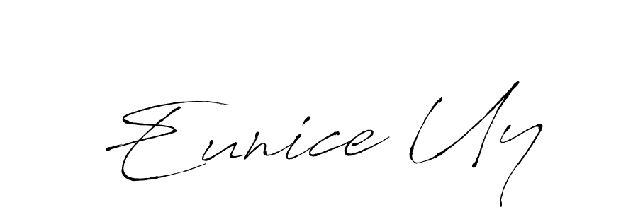 Create a beautiful signature design for name Eunice Uy. With this signature (Antro_Vectra) fonts, you can make a handwritten signature for free. Eunice Uy signature style 6 images and pictures png