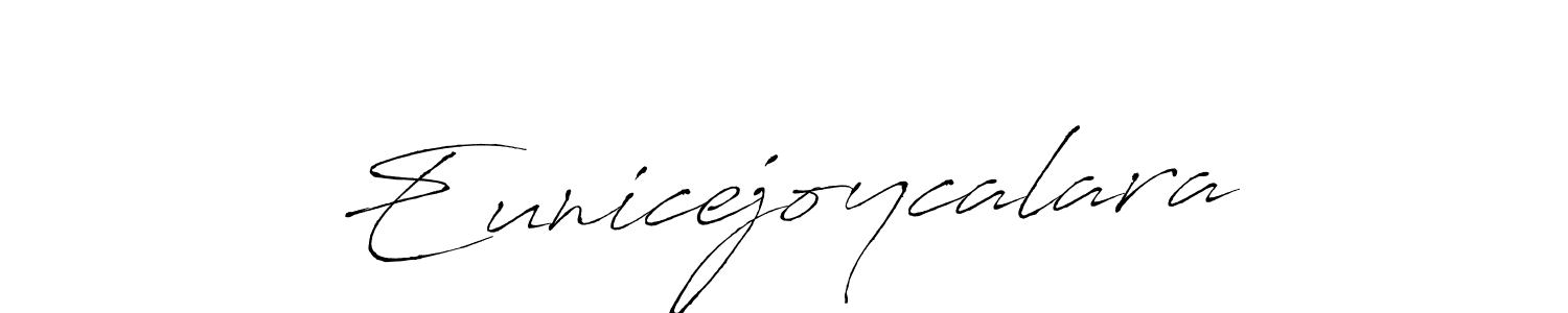 This is the best signature style for the Eunicejoycalara name. Also you like these signature font (Antro_Vectra). Mix name signature. Eunicejoycalara signature style 6 images and pictures png