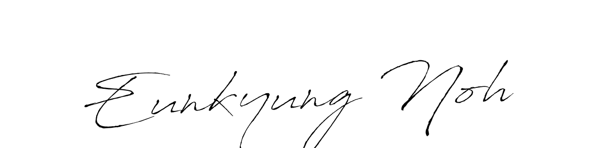 Make a beautiful signature design for name Eunkyung Noh. With this signature (Antro_Vectra) style, you can create a handwritten signature for free. Eunkyung Noh signature style 6 images and pictures png
