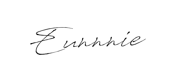 Design your own signature with our free online signature maker. With this signature software, you can create a handwritten (Antro_Vectra) signature for name Eunnnie. Eunnnie signature style 6 images and pictures png