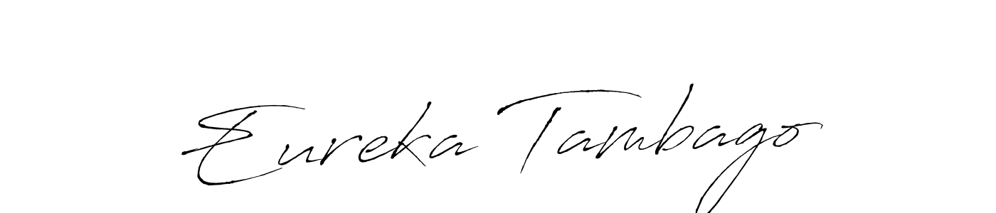 It looks lik you need a new signature style for name Eureka Tambago. Design unique handwritten (Antro_Vectra) signature with our free signature maker in just a few clicks. Eureka Tambago signature style 6 images and pictures png