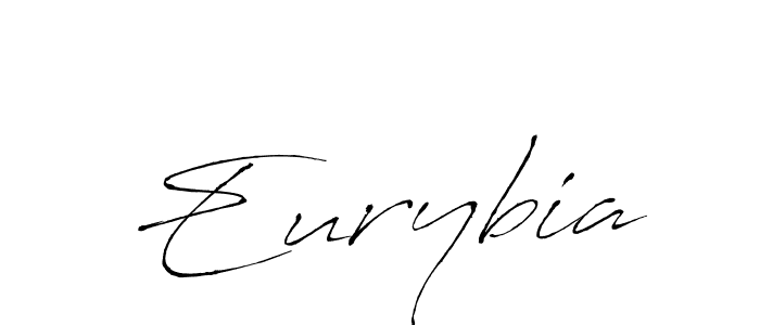 Create a beautiful signature design for name Eurybia. With this signature (Antro_Vectra) fonts, you can make a handwritten signature for free. Eurybia signature style 6 images and pictures png