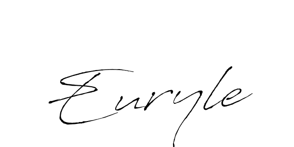 You should practise on your own different ways (Antro_Vectra) to write your name (Euryle) in signature. don't let someone else do it for you. Euryle signature style 6 images and pictures png