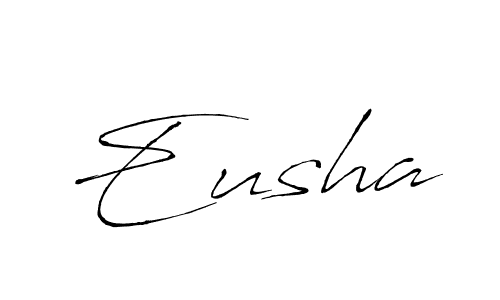 Similarly Antro_Vectra is the best handwritten signature design. Signature creator online .You can use it as an online autograph creator for name Eusha. Eusha signature style 6 images and pictures png