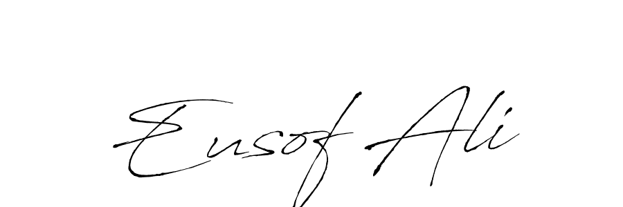 It looks lik you need a new signature style for name Eusof Ali. Design unique handwritten (Antro_Vectra) signature with our free signature maker in just a few clicks. Eusof Ali signature style 6 images and pictures png