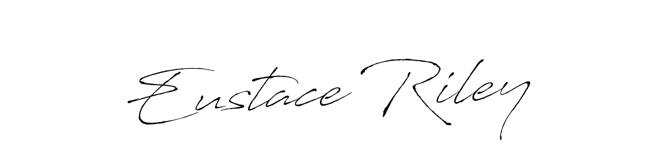Design your own signature with our free online signature maker. With this signature software, you can create a handwritten (Antro_Vectra) signature for name Eustace Riley. Eustace Riley signature style 6 images and pictures png