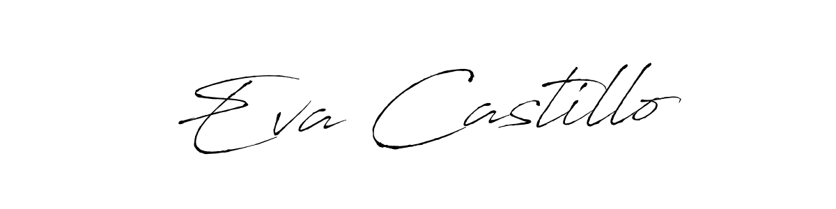 Design your own signature with our free online signature maker. With this signature software, you can create a handwritten (Antro_Vectra) signature for name Eva Castillo. Eva Castillo signature style 6 images and pictures png