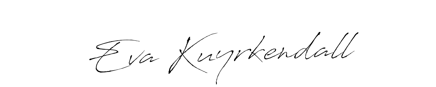 Best and Professional Signature Style for Eva Kuyrkendall. Antro_Vectra Best Signature Style Collection. Eva Kuyrkendall signature style 6 images and pictures png