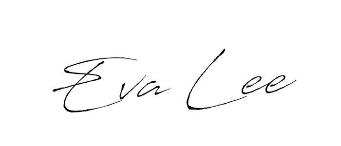 Make a beautiful signature design for name Eva Lee. With this signature (Antro_Vectra) style, you can create a handwritten signature for free. Eva Lee signature style 6 images and pictures png