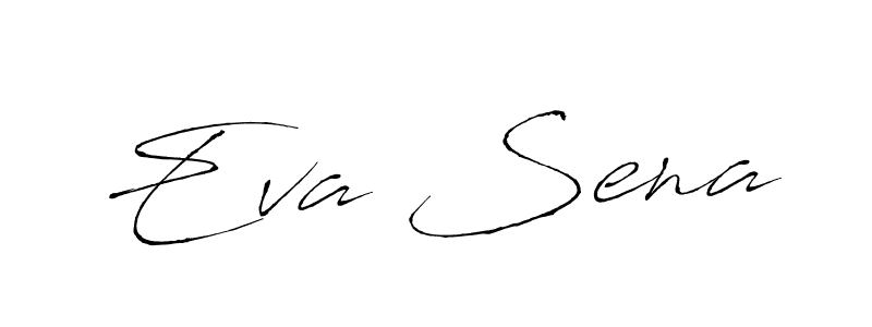 Design your own signature with our free online signature maker. With this signature software, you can create a handwritten (Antro_Vectra) signature for name Eva Sena. Eva Sena signature style 6 images and pictures png