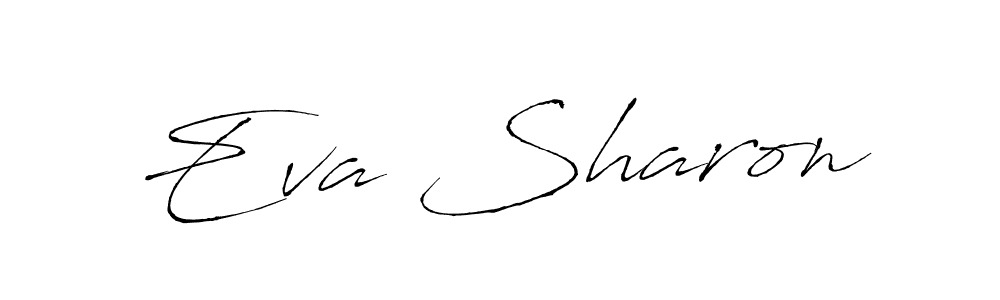 Use a signature maker to create a handwritten signature online. With this signature software, you can design (Antro_Vectra) your own signature for name Eva Sharon. Eva Sharon signature style 6 images and pictures png