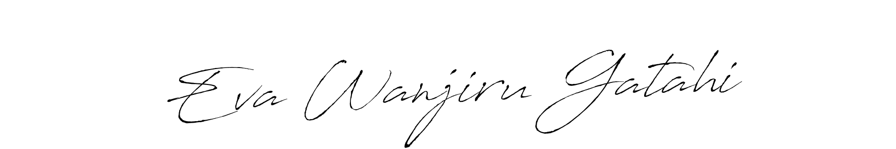 Similarly Antro_Vectra is the best handwritten signature design. Signature creator online .You can use it as an online autograph creator for name Eva Wanjiru Gatahi. Eva Wanjiru Gatahi signature style 6 images and pictures png