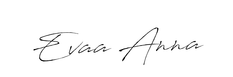 Create a beautiful signature design for name Evaa Anna. With this signature (Antro_Vectra) fonts, you can make a handwritten signature for free. Evaa Anna signature style 6 images and pictures png