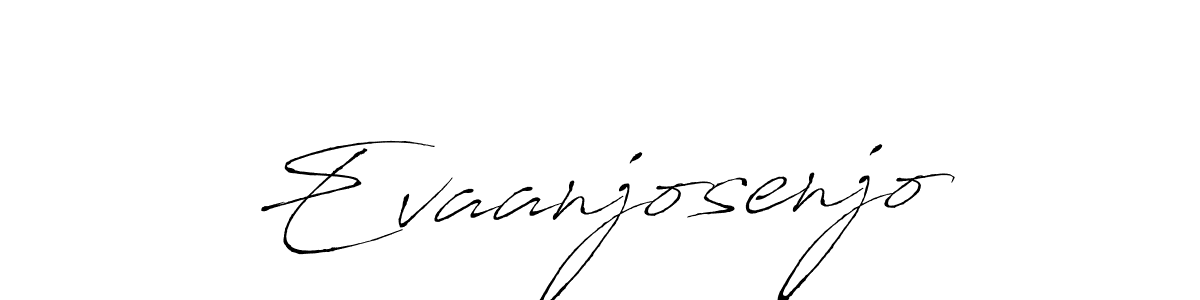 Design your own signature with our free online signature maker. With this signature software, you can create a handwritten (Antro_Vectra) signature for name Evaanjosenjo. Evaanjosenjo signature style 6 images and pictures png