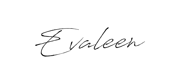 Evaleen stylish signature style. Best Handwritten Sign (Antro_Vectra) for my name. Handwritten Signature Collection Ideas for my name Evaleen. Evaleen signature style 6 images and pictures png