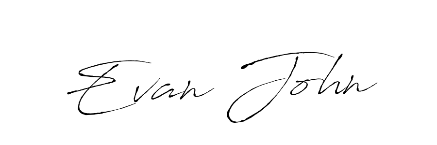 Antro_Vectra is a professional signature style that is perfect for those who want to add a touch of class to their signature. It is also a great choice for those who want to make their signature more unique. Get Evan John name to fancy signature for free. Evan John signature style 6 images and pictures png