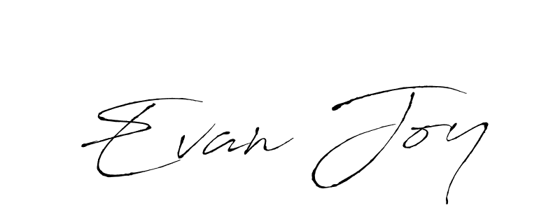 Evan Joy stylish signature style. Best Handwritten Sign (Antro_Vectra) for my name. Handwritten Signature Collection Ideas for my name Evan Joy. Evan Joy signature style 6 images and pictures png