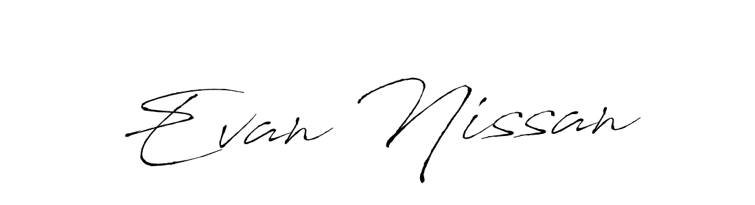 if you are searching for the best signature style for your name Evan Nissan. so please give up your signature search. here we have designed multiple signature styles  using Antro_Vectra. Evan Nissan signature style 6 images and pictures png