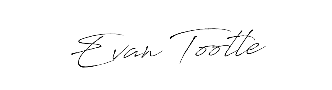 Design your own signature with our free online signature maker. With this signature software, you can create a handwritten (Antro_Vectra) signature for name Evan Tootle. Evan Tootle signature style 6 images and pictures png