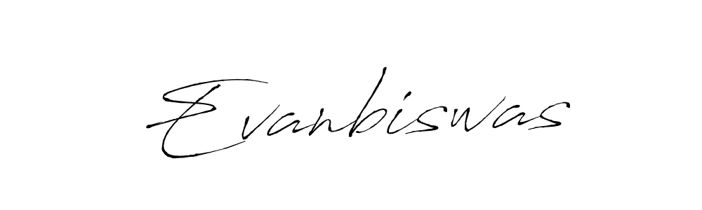 Also we have Evanbiswas name is the best signature style. Create professional handwritten signature collection using Antro_Vectra autograph style. Evanbiswas signature style 6 images and pictures png