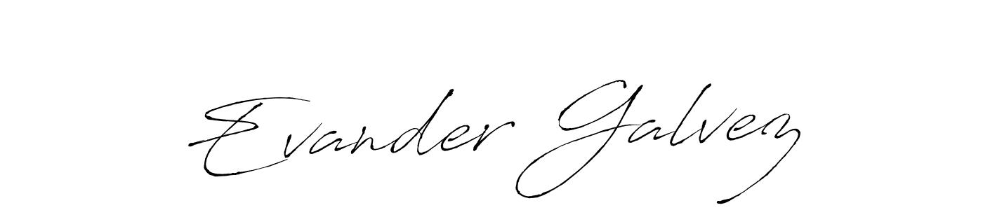 Make a short Evander Galvez signature style. Manage your documents anywhere anytime using Antro_Vectra. Create and add eSignatures, submit forms, share and send files easily. Evander Galvez signature style 6 images and pictures png