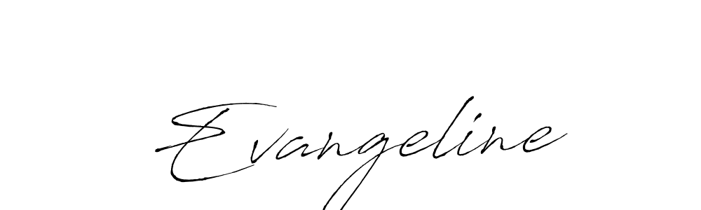 You should practise on your own different ways (Antro_Vectra) to write your name (Evangeline) in signature. don't let someone else do it for you. Evangeline signature style 6 images and pictures png