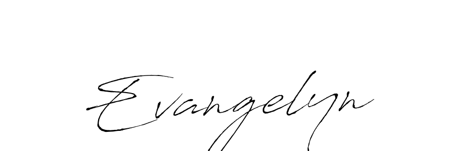 Use a signature maker to create a handwritten signature online. With this signature software, you can design (Antro_Vectra) your own signature for name Evangelyn. Evangelyn signature style 6 images and pictures png