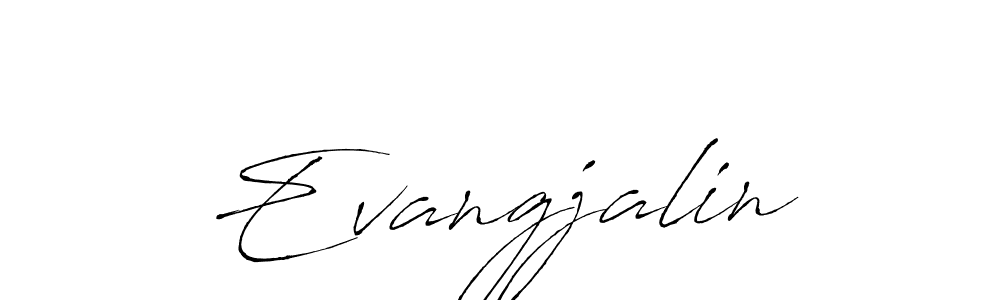 How to make Evangjalin name signature. Use Antro_Vectra style for creating short signs online. This is the latest handwritten sign. Evangjalin signature style 6 images and pictures png