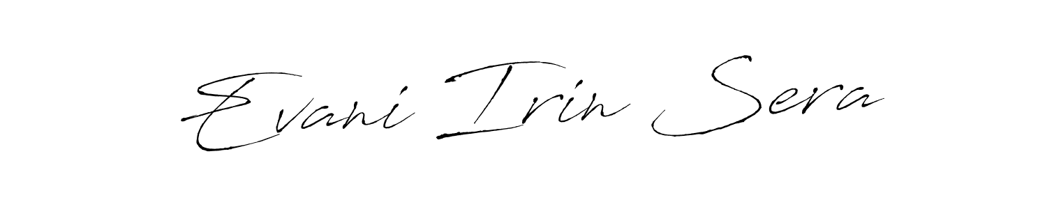 Use a signature maker to create a handwritten signature online. With this signature software, you can design (Antro_Vectra) your own signature for name Evani Irin Sera. Evani Irin Sera signature style 6 images and pictures png