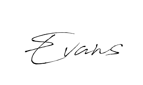 Create a beautiful signature design for name Evans. With this signature (Antro_Vectra) fonts, you can make a handwritten signature for free. Evans signature style 6 images and pictures png