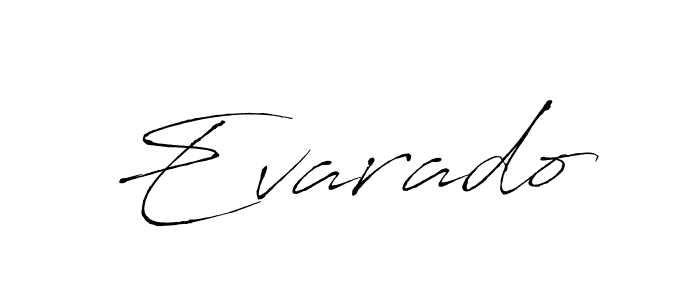 Use a signature maker to create a handwritten signature online. With this signature software, you can design (Antro_Vectra) your own signature for name Evarado. Evarado signature style 6 images and pictures png