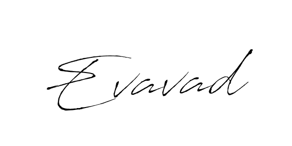 How to make Evavad name signature. Use Antro_Vectra style for creating short signs online. This is the latest handwritten sign. Evavad signature style 6 images and pictures png