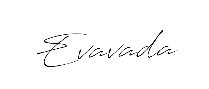 Create a beautiful signature design for name Evavada. With this signature (Antro_Vectra) fonts, you can make a handwritten signature for free. Evavada signature style 6 images and pictures png