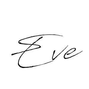 Make a beautiful signature design for name Eve. With this signature (Antro_Vectra) style, you can create a handwritten signature for free. Eve signature style 6 images and pictures png