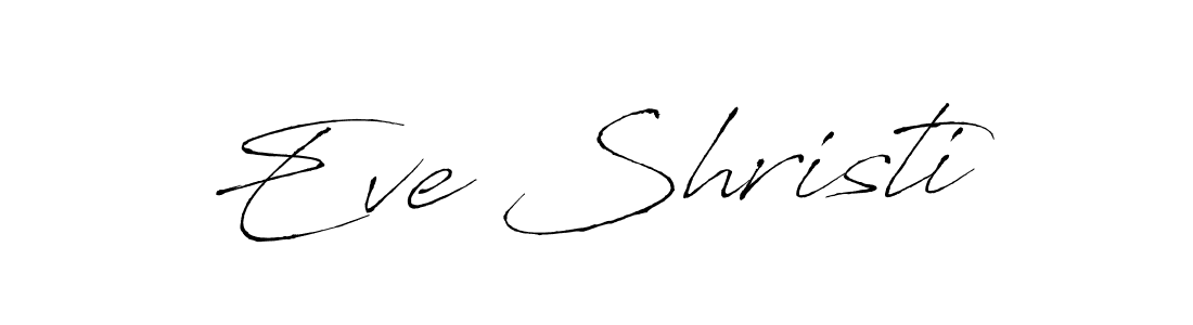 Also You can easily find your signature by using the search form. We will create Eve Shristi name handwritten signature images for you free of cost using Antro_Vectra sign style. Eve Shristi signature style 6 images and pictures png