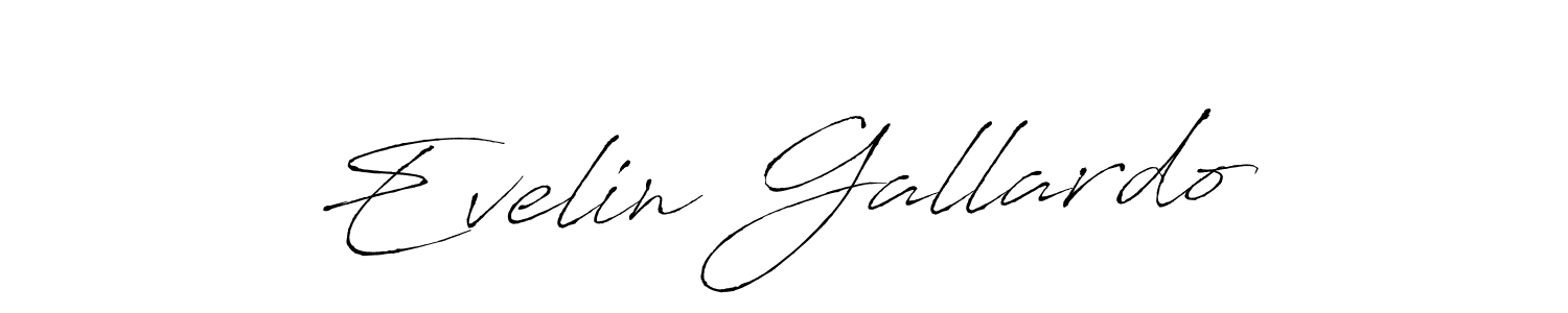 Design your own signature with our free online signature maker. With this signature software, you can create a handwritten (Antro_Vectra) signature for name Evelin Gallardo. Evelin Gallardo signature style 6 images and pictures png