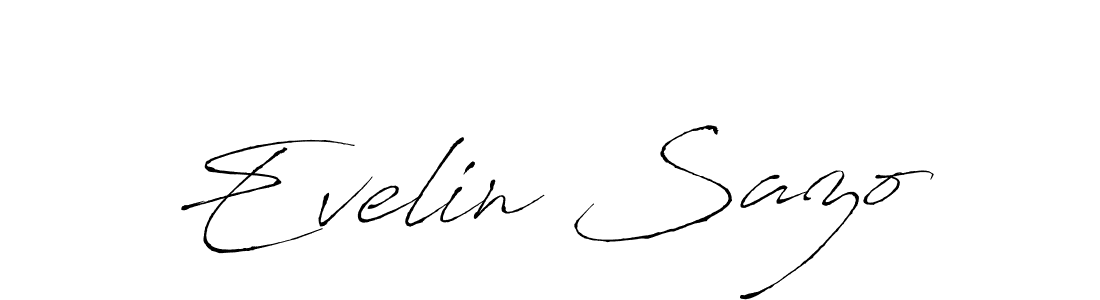 You can use this online signature creator to create a handwritten signature for the name Evelin Sazo. This is the best online autograph maker. Evelin Sazo signature style 6 images and pictures png