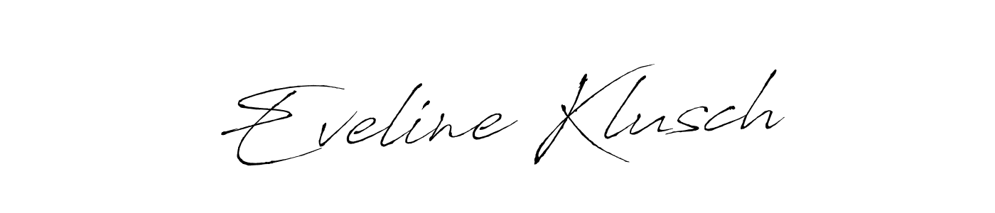 Also You can easily find your signature by using the search form. We will create Eveline Klusch name handwritten signature images for you free of cost using Antro_Vectra sign style. Eveline Klusch signature style 6 images and pictures png