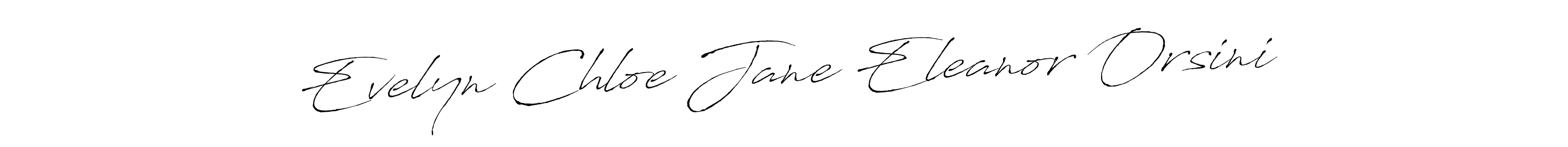 Once you've used our free online signature maker to create your best signature Antro_Vectra style, it's time to enjoy all of the benefits that Evelyn Chloe Jane Eleanor Orsini name signing documents. Evelyn Chloe Jane Eleanor Orsini signature style 6 images and pictures png