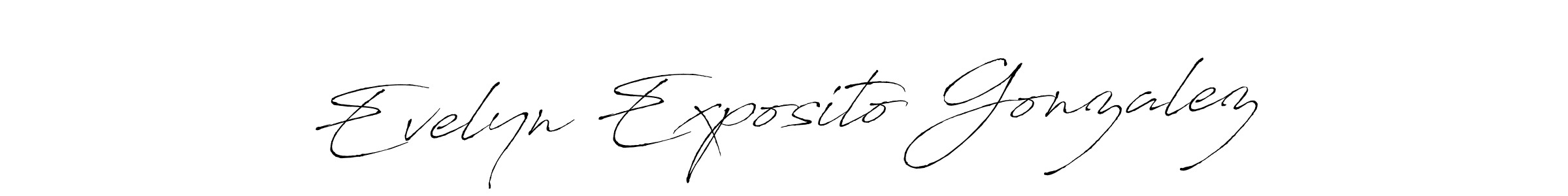 You can use this online signature creator to create a handwritten signature for the name Evelyn Exposito Gonzalez. This is the best online autograph maker. Evelyn Exposito Gonzalez signature style 6 images and pictures png
