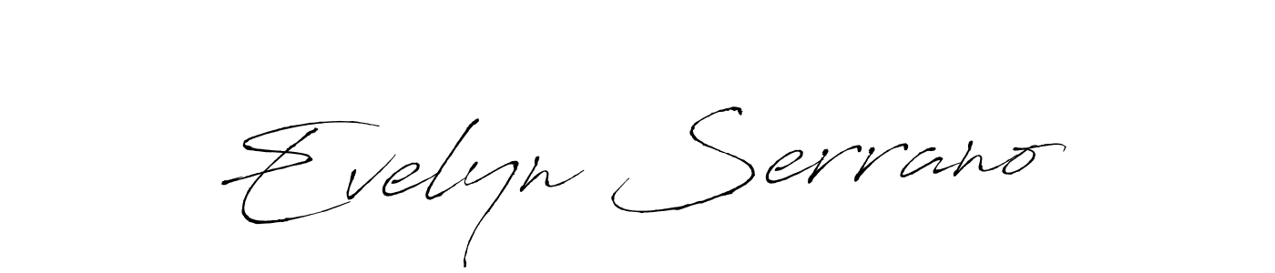 Also we have Evelyn Serrano name is the best signature style. Create professional handwritten signature collection using Antro_Vectra autograph style. Evelyn Serrano signature style 6 images and pictures png