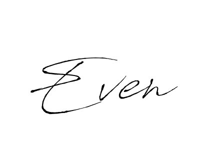 How to make Even name signature. Use Antro_Vectra style for creating short signs online. This is the latest handwritten sign. Even signature style 6 images and pictures png