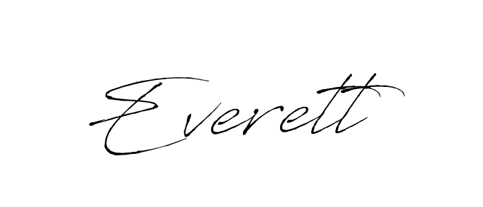 You should practise on your own different ways (Antro_Vectra) to write your name (Everett) in signature. don't let someone else do it for you. Everett signature style 6 images and pictures png