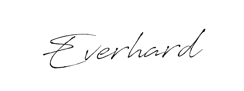 You should practise on your own different ways (Antro_Vectra) to write your name (Everhard) in signature. don't let someone else do it for you. Everhard signature style 6 images and pictures png