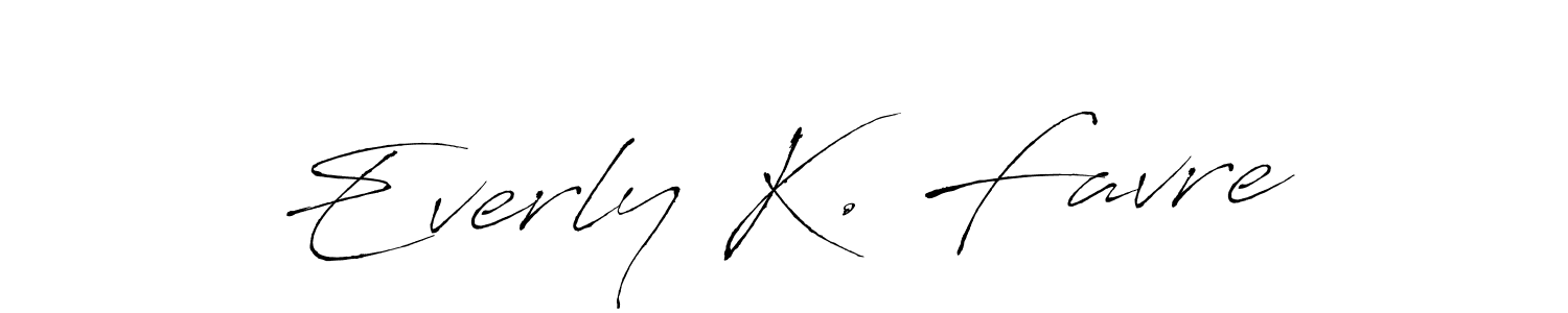 Make a short Everly K. Favre signature style. Manage your documents anywhere anytime using Antro_Vectra. Create and add eSignatures, submit forms, share and send files easily. Everly K. Favre signature style 6 images and pictures png