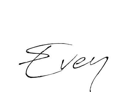 How to make Evey signature? Antro_Vectra is a professional autograph style. Create handwritten signature for Evey name. Evey signature style 6 images and pictures png