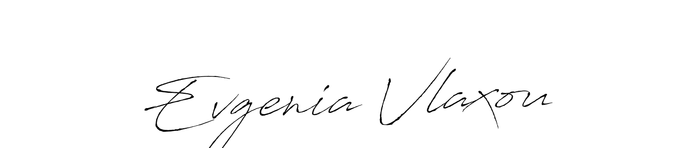 How to make Evgenia Vlaxou signature? Antro_Vectra is a professional autograph style. Create handwritten signature for Evgenia Vlaxou name. Evgenia Vlaxou signature style 6 images and pictures png